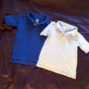 2-Faded Glory boys polos size XS/XCH (4-5)